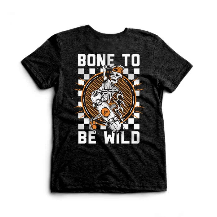 LEDGER BONE TO BE WILD TEE