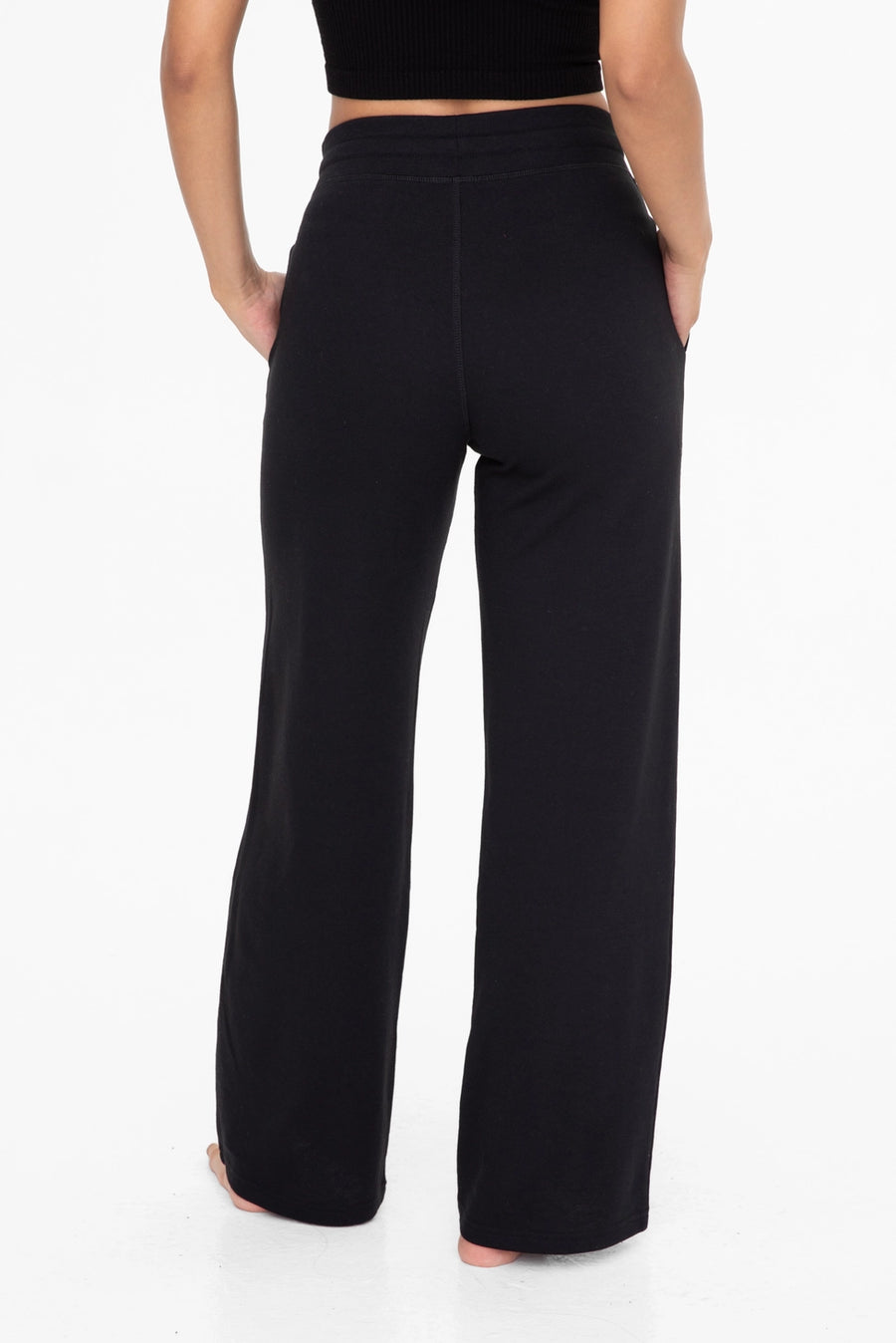 ASHLEIGH FRENCH TERRY WOMEN'S SWEATPANTS | NATURAL OR BLACK