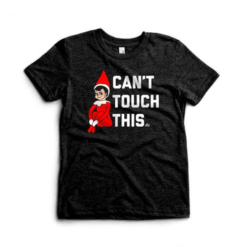 LEDGER CAN'T TOUCH THIS CHRISTMAS TEE | HEATHER  BLACK