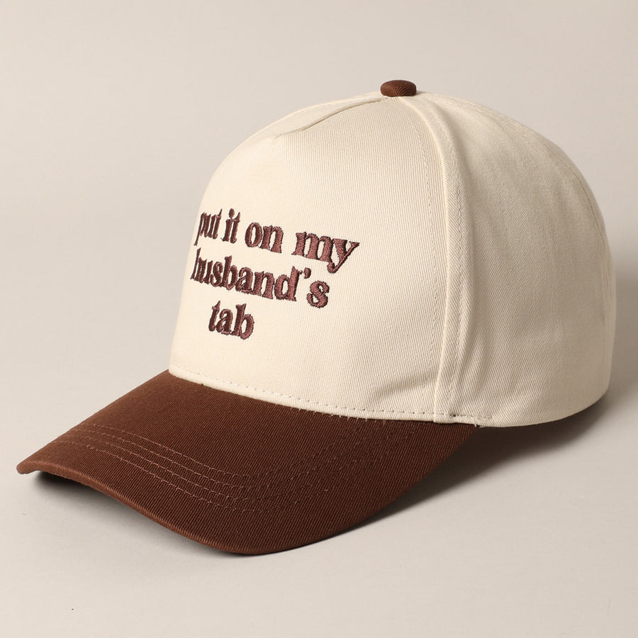 PUT IT ON MY HUSBAND'S TAB HAT | BROWN