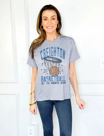 (PRE-ORDER) CREIGHTON MARCH MADNESS TEE | ADULT