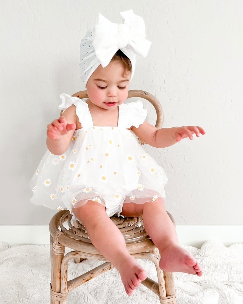 BAILEY'S BLOSSOMS Dixie Dress Romper - Pickin' Daisies (COLLECTIVE)