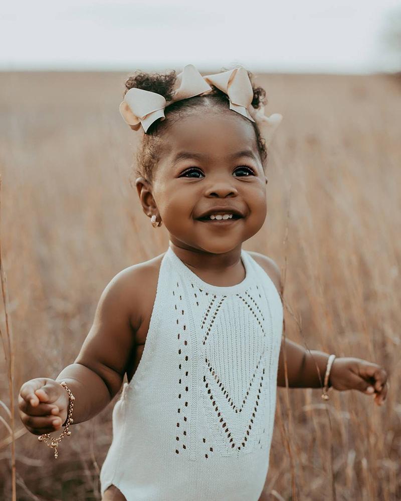 BAILEY'S BLOSSOMS Drake Crochet Halter Romper - Gardenia (COLLECTIVE)