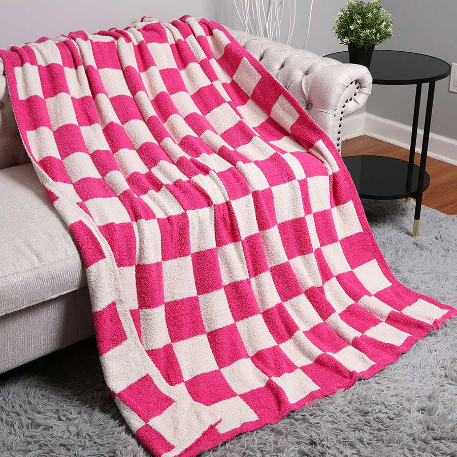 (PRE-ORDER) CHECK IT OUT CLOUD PLUSH BLANKET | VARIOUS COLORS