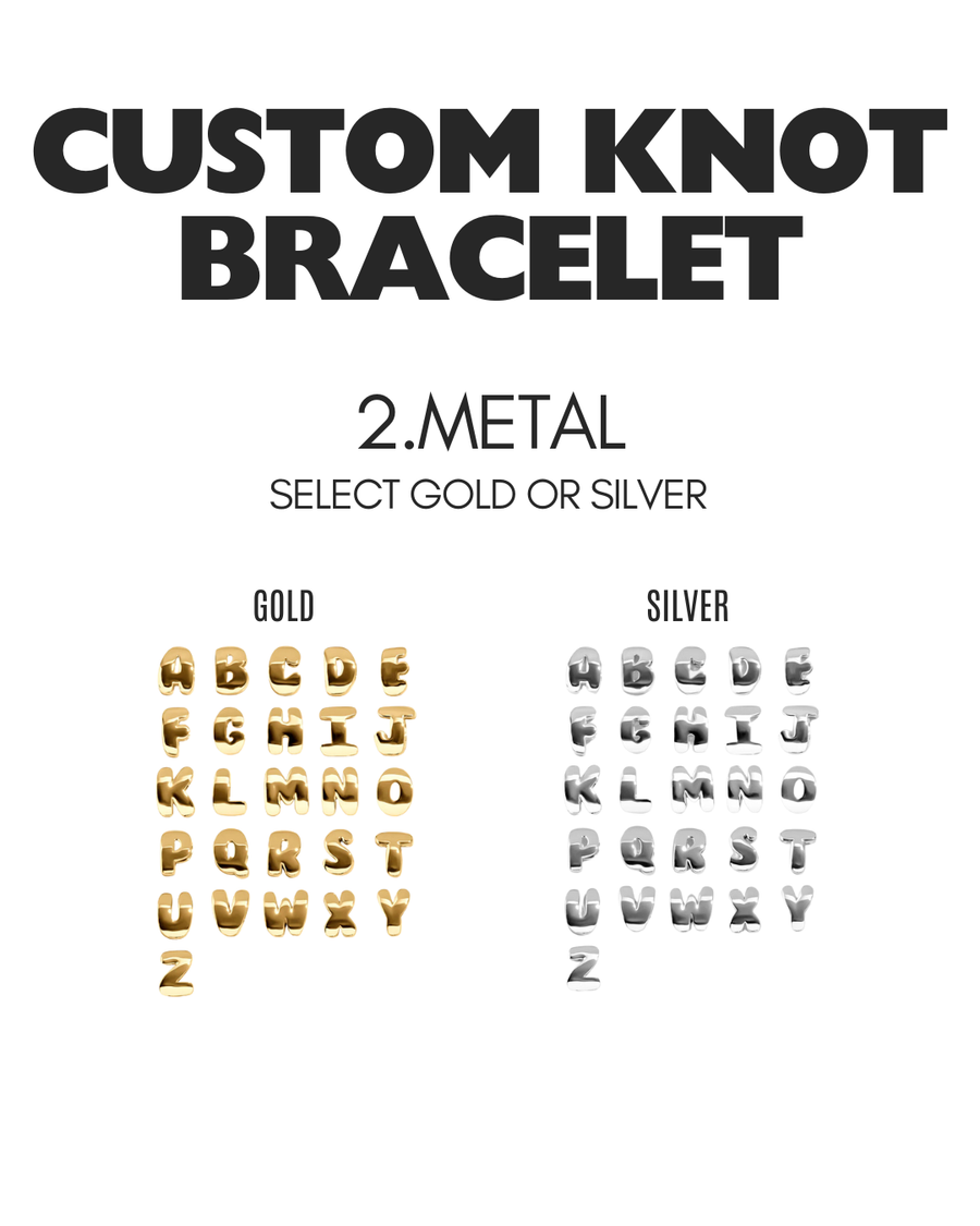 (CUSTOM PRE-ORDER) KNOT BRACELET | VARIOUS COLORS