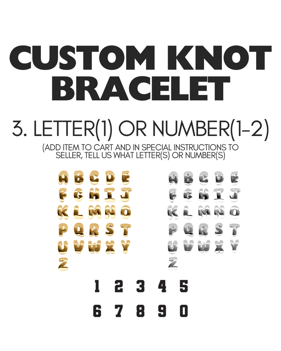 (CUSTOM PRE-ORDER) KNOT BRACELET | VARIOUS COLORS