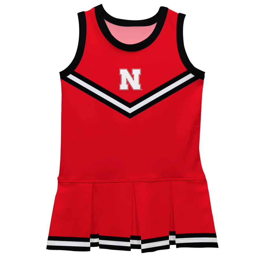 (PRE-ORDER) NCAA SLEEVELESS GIRLS CHEERLEADER DRESS | NEBRASKA, IOWA, IOWA STATE, CREIGHTON