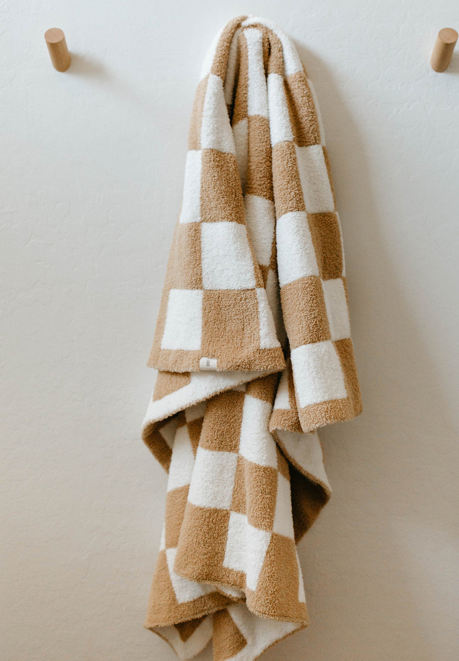 FOREVER FRENCH Original Checkerboard | Plush Blanket (COLLECTIVE)