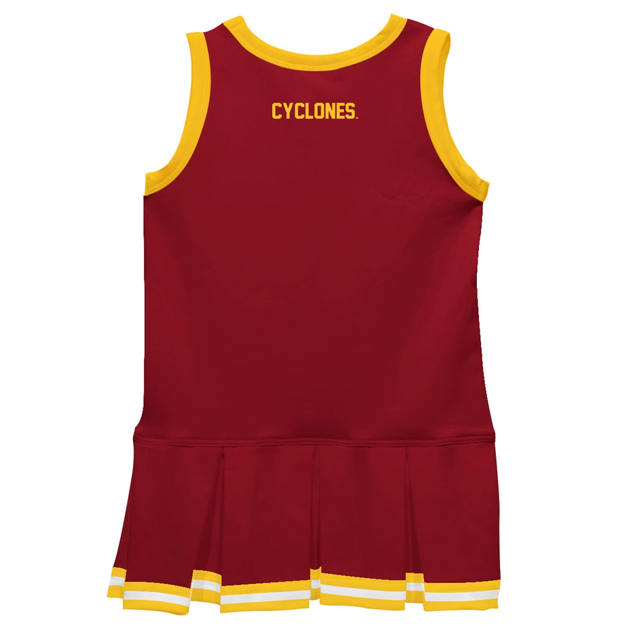 (PRE-ORDER) NCAA SLEEVELESS GIRLS CHEERLEADER DRESS | NEBRASKA, IOWA, IOWA STATE, CREIGHTON