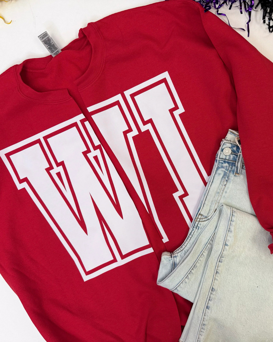 (PRE-ORDER) TEAM SPIRIT HAND CUT GRAPHIC SWEATSHIRT CARDIGAN | CUSTOM