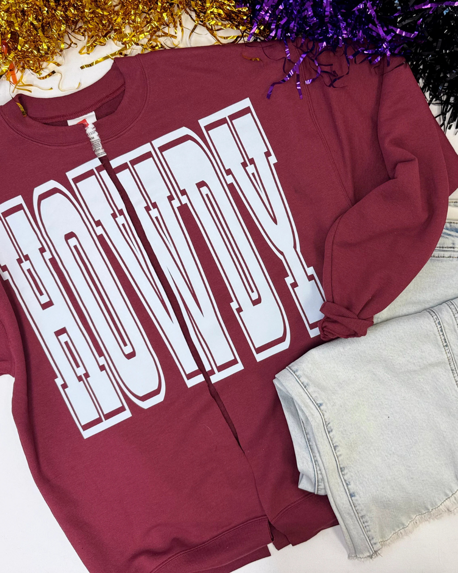 (PRE-ORDER) TEAM SPIRIT HAND CUT GRAPHIC SWEATSHIRT CARDIGAN | CUSTOM