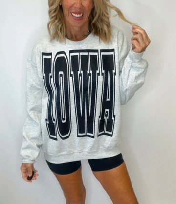 (PRE-ORDER) TEAM SPIRIT REVERSIBLE GRAPHIC SWEATSHIRT | CUSTOM GILDAN