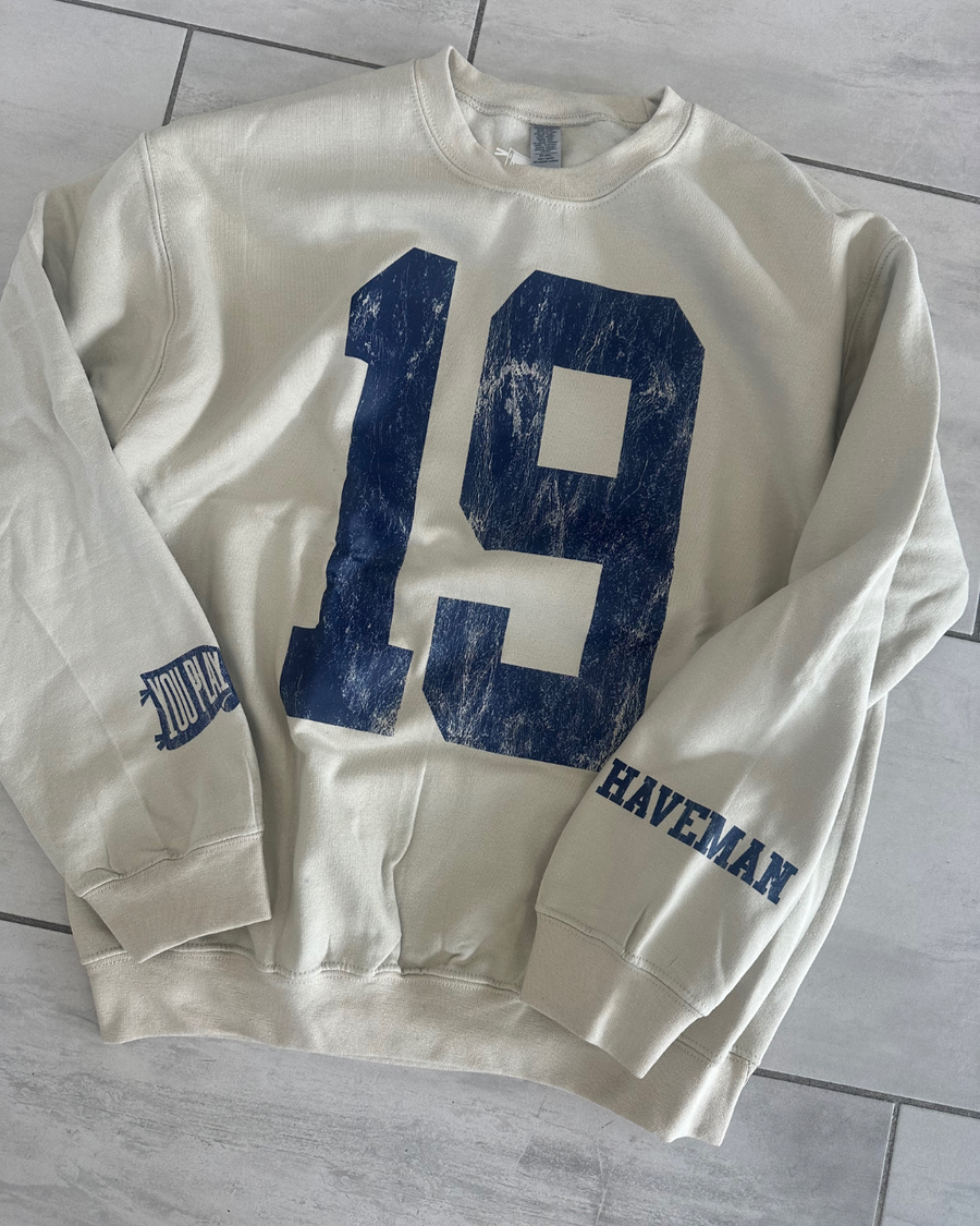 (PRE-ORDER) CUSTOM #1 FAN SWEATSHIRT | VARIOUS STYLES