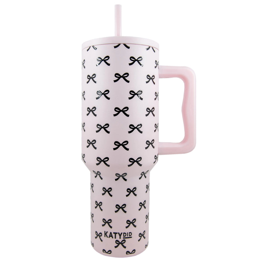 MINI COQUETTE BOW TUMBLER WITH HANDLE | 38OZ