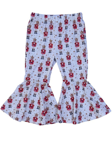 BAILEY'S BLOSSOMS Keely Exaggerated Bell Bottoms - Soldier with Stars (COLLECTIVE)