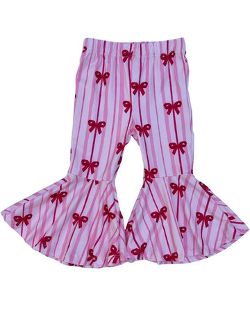 BAILEY'S BLOSSOMS Keely Exaggerated Bell Bottoms - Sweetheart Bows (COLLECTIVE)