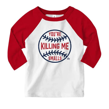 LEDGER YOU'RE KILLING ME SMALLS RAGLAN TEE | TODDLER