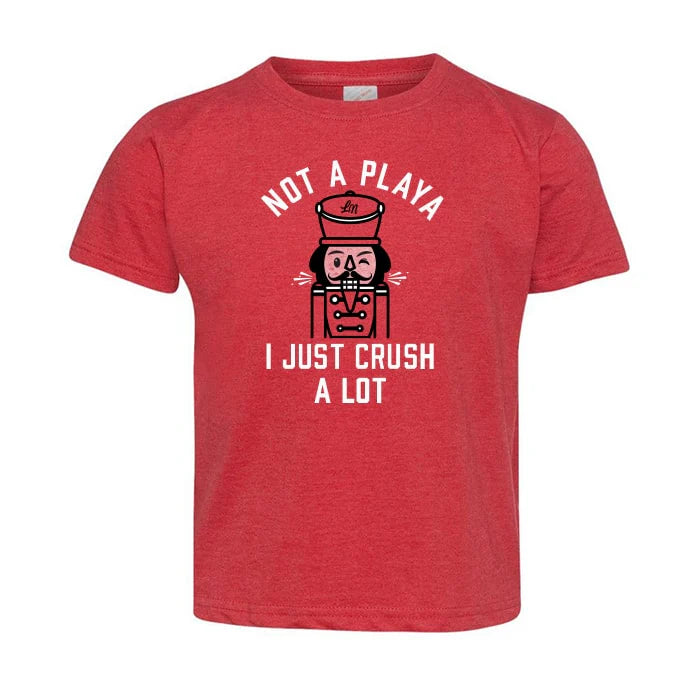 LEDGER I'M NOT A PLAYA I JUST CRUSH A LOT KIDS TEE