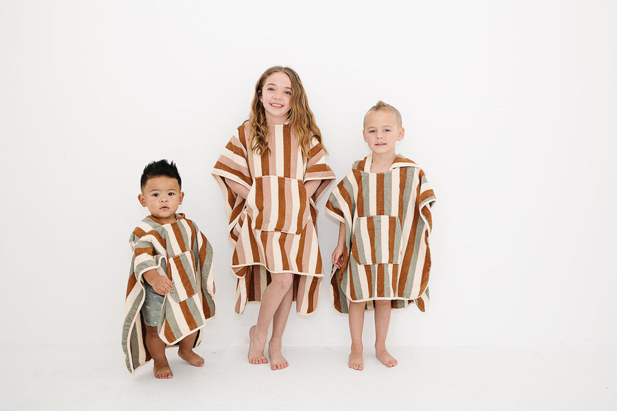 MEBIE BABY Sunset Organic Cotton Beach Poncho (COLLECTIVE)