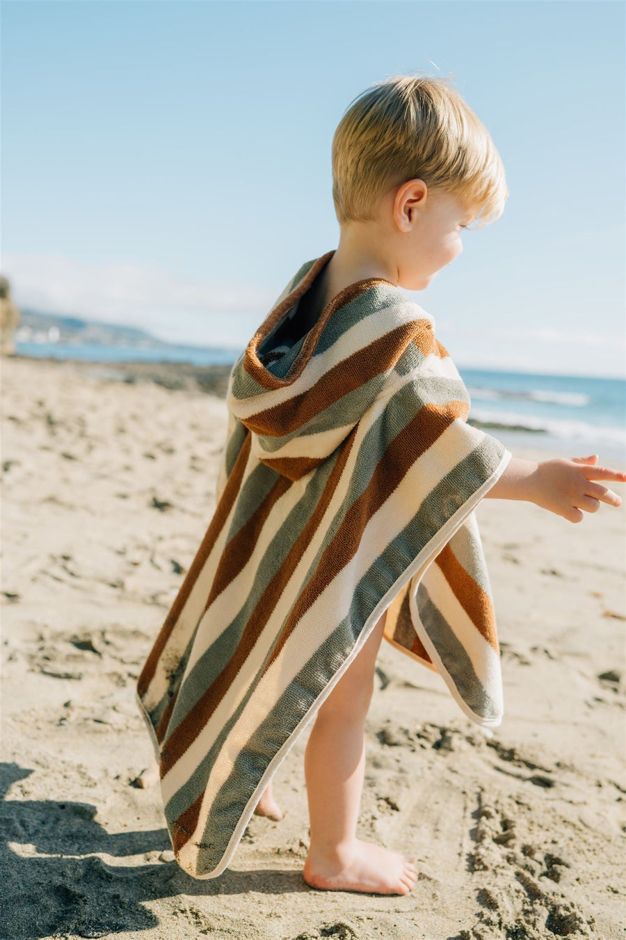 MEBIE BABY Sunset Organic Cotton Beach Poncho (COLLECTIVE)