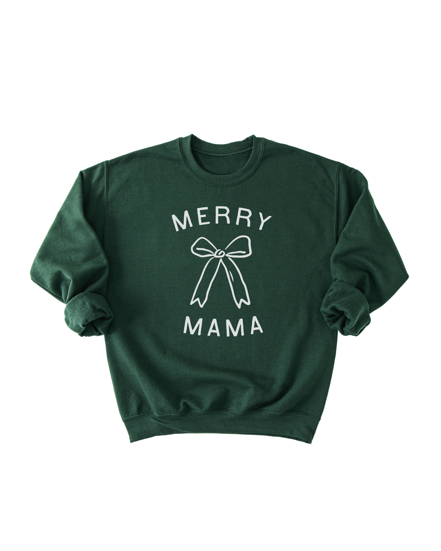 Merry Mama Bow Pullover