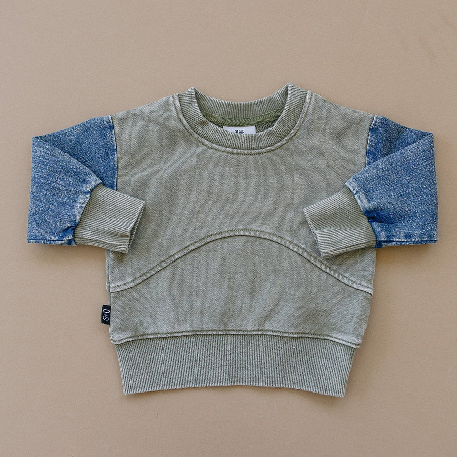 OLIVE + SCOUT Morgan Crew Neck (COLLECTIVE)