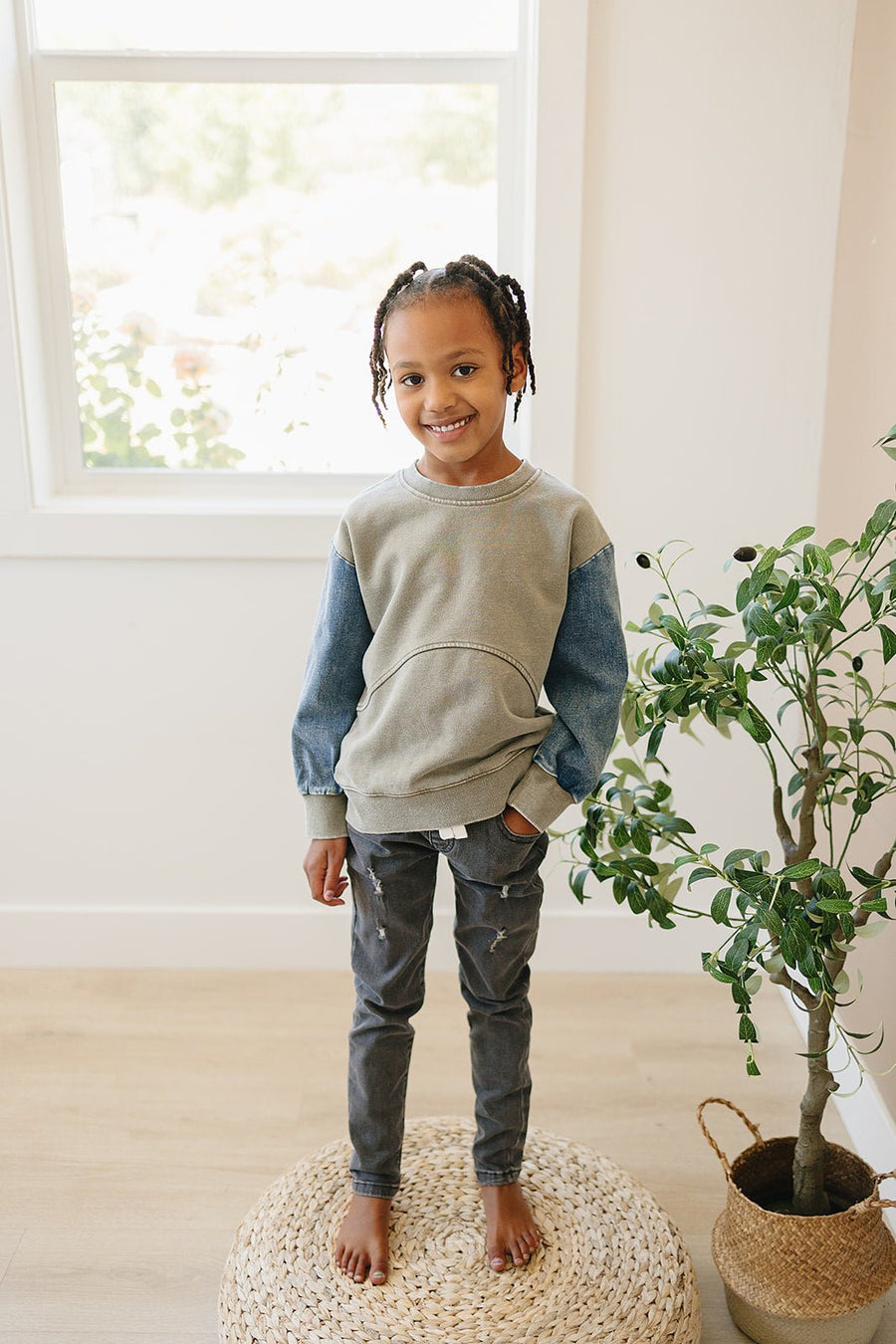 OLIVE + SCOUT Morgan Crew Neck (COLLECTIVE)