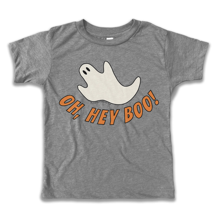 RIVET HEY BOO TEE | GRAY