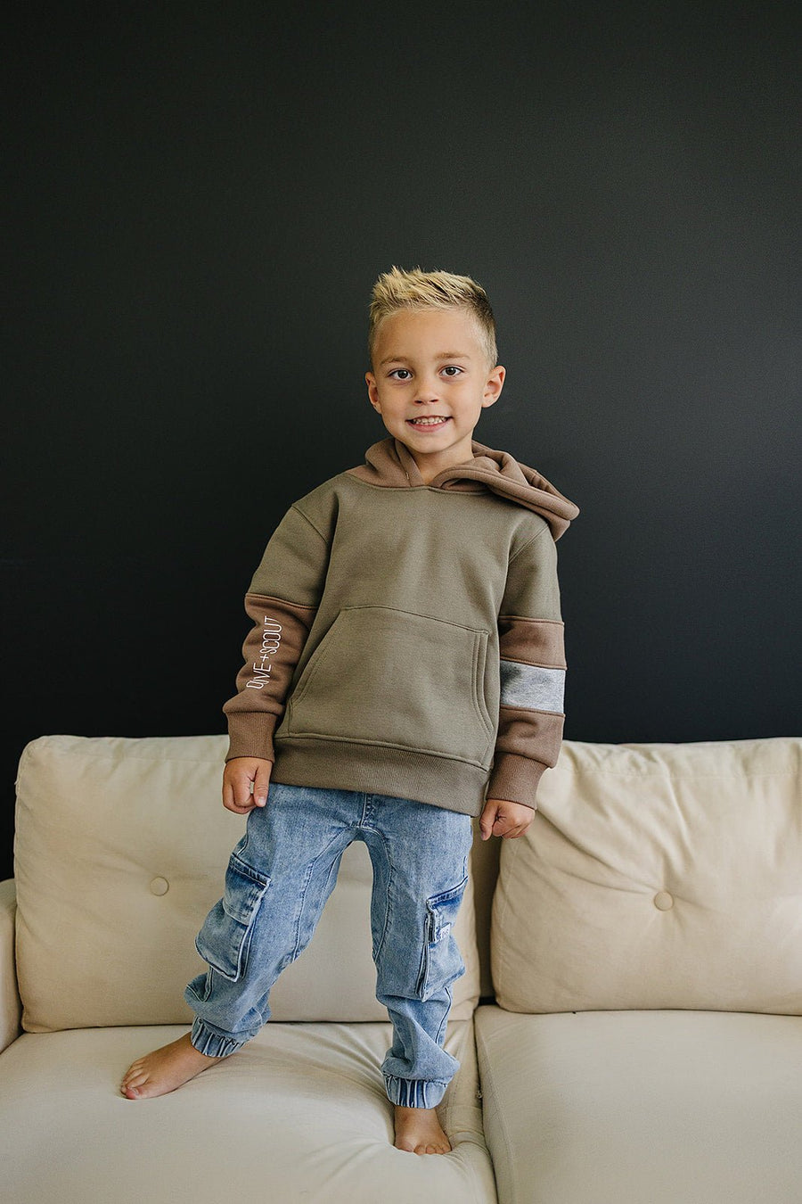 OLIVE + SCOUT Rome Hoodie (COLLECTIVE)