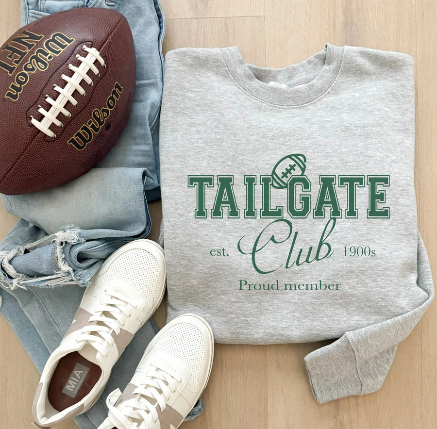 COSTA TAILGATE CLUB WOMEN'S SWEATSHIRT | HEATHER GRAY