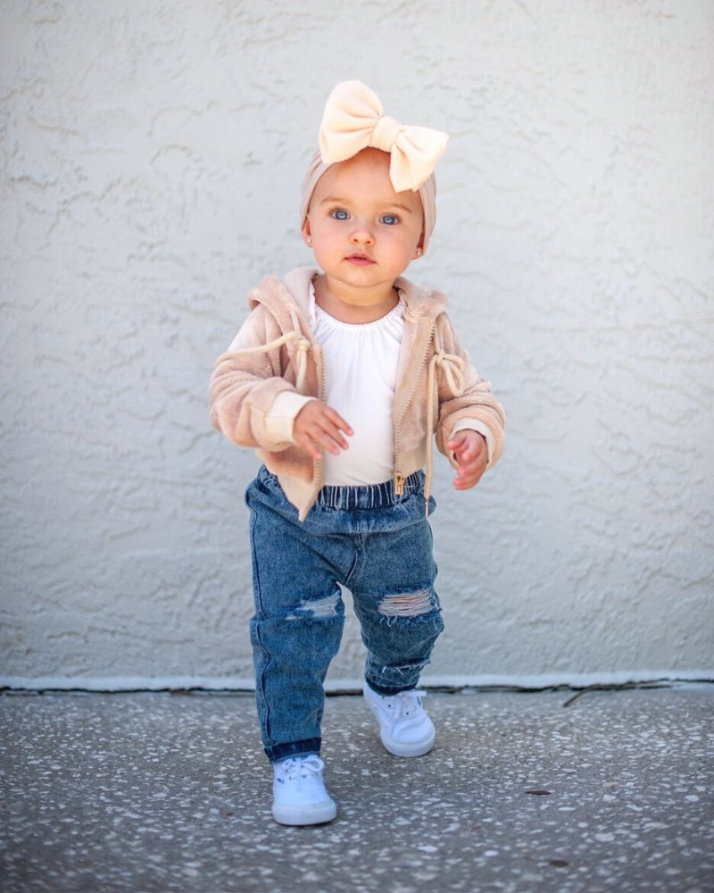 BAILEY'S BLOSSOMS Tammie Drop Shoulder Teddy Hoodie - Almond (COLLECTIVE)
