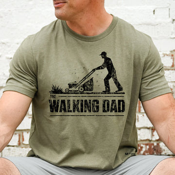 MUGSBY THE WALKING DAD MEN'S TEE  | OLIVE