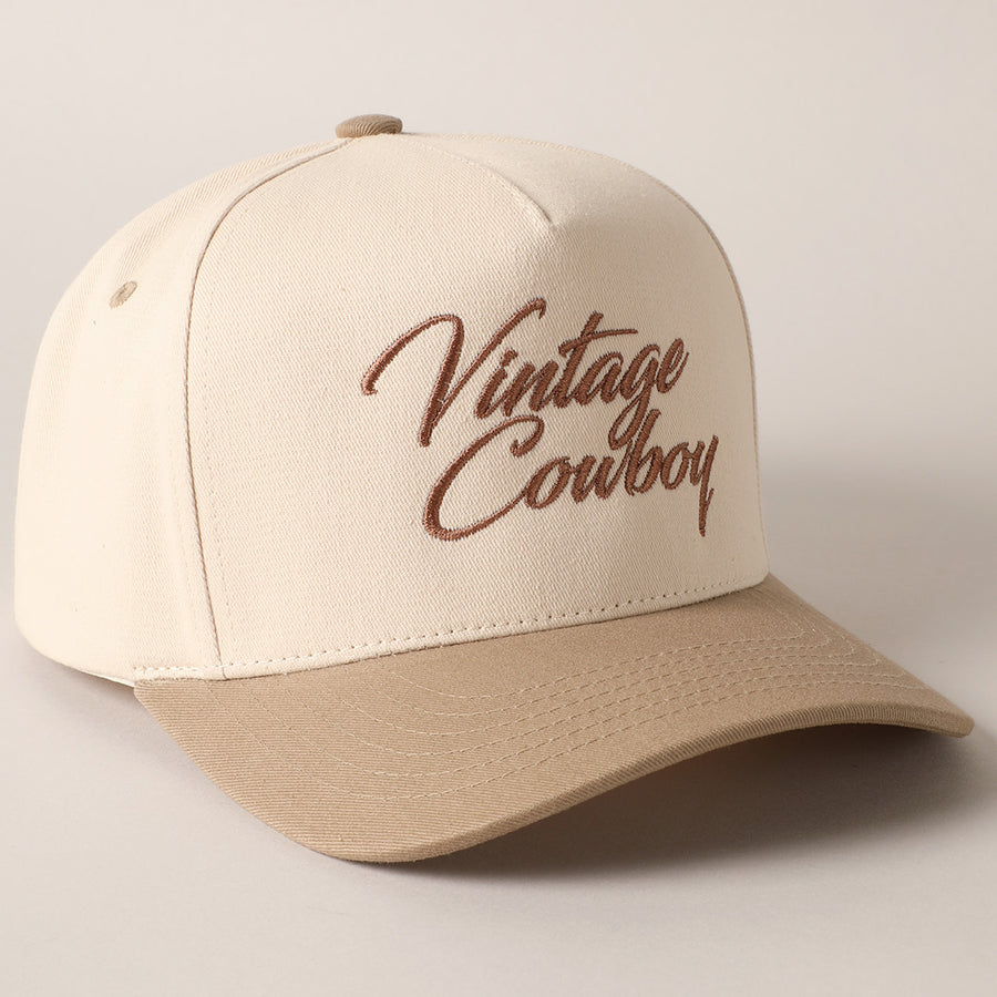 VINTAGE COWBOY HAT | BEIGE