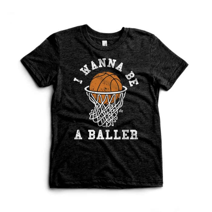 LEDGER WANNA BE A BALLER TEE