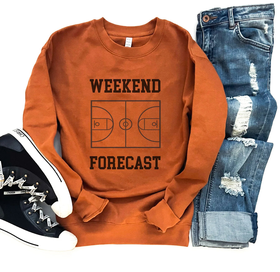 (PRE-ORDER) COSTA WEEKEND FORECAST WOMEN'S BASKETBALL SWEATSHIRT | 2 COLORS