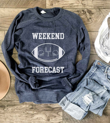 (PRE-ORDER) COSTA WEEKEND FORECAST FOOTBALL WOMEN'S SWEATSHIRT | 3 COLORS