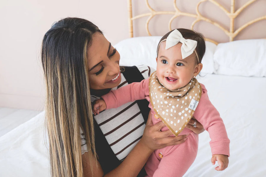 COPPER PEARL BANDANA BIB  SET | AUTUMN