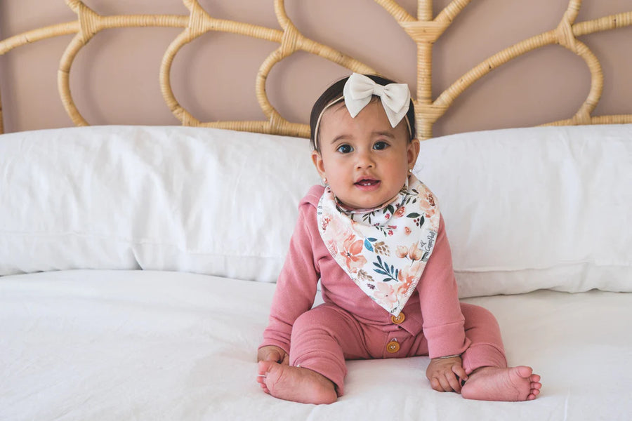 COPPER PEARL BANDANA BIB  SET | AUTUMN