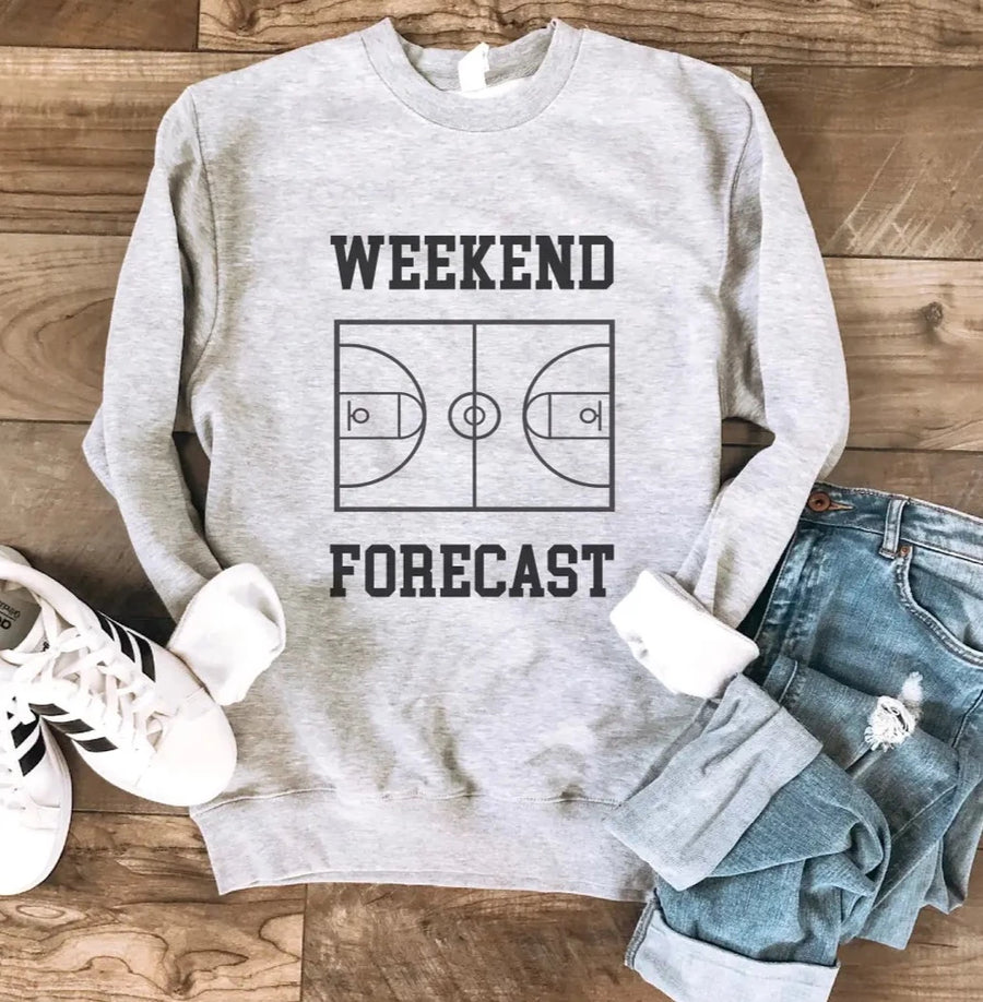 (PRE-ORDER) COSTA WEEKEND FORECAST WOMEN'S BASKETBALL SWEATSHIRT | 2 COLORS