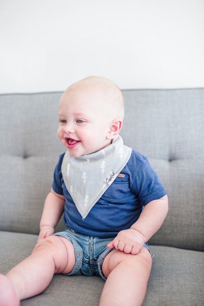 COPPER PEARL BANDANA BIB  |  WILD